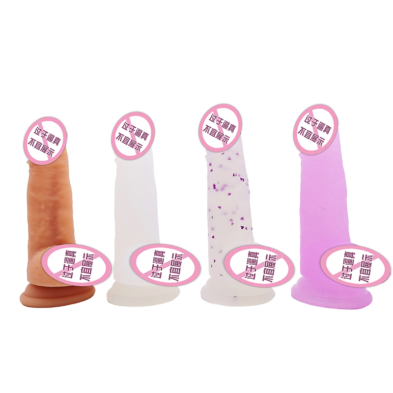 848/849 all\'ingrosso simulazione popolare cazzo pene didolo giocattolo sesso succhiatore donne enormi dildo di cristallo realistici per uomini uomini